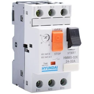 کلید حرارتی راه‌انداز موتور رنج 2.5 تا 4 آمپر مدل K32 هیوندای Hyundai