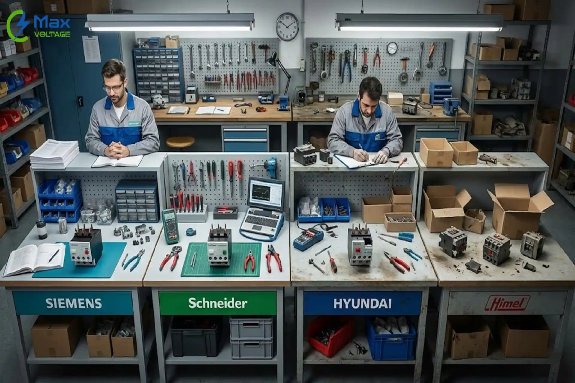 مقایسه برندهای کلید حرارتی از نظر خدمات پس از فروش