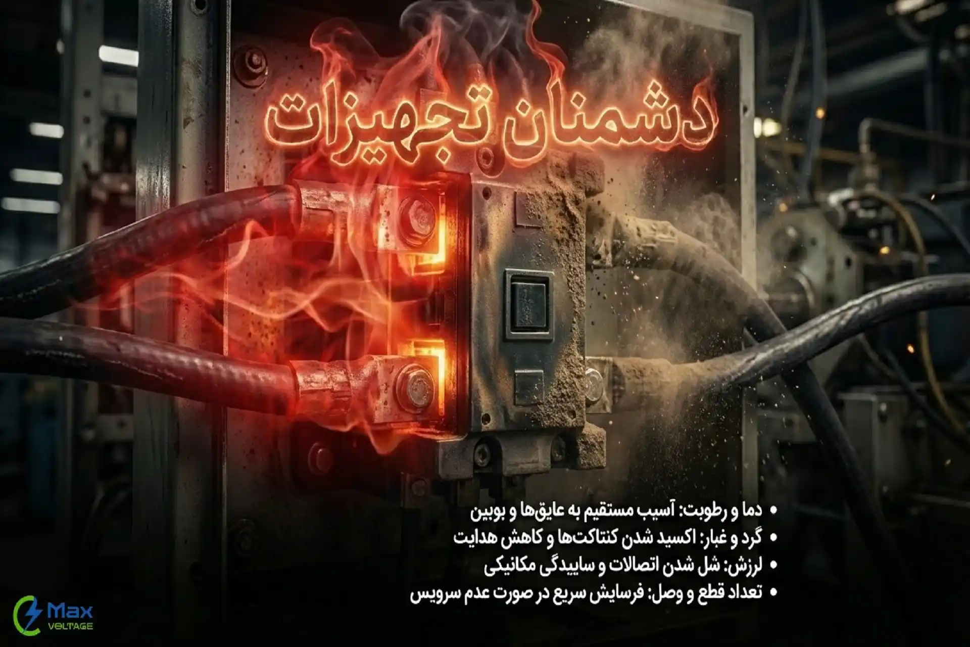 عوامل تأثیرگذار بر عمر کنتاکتور