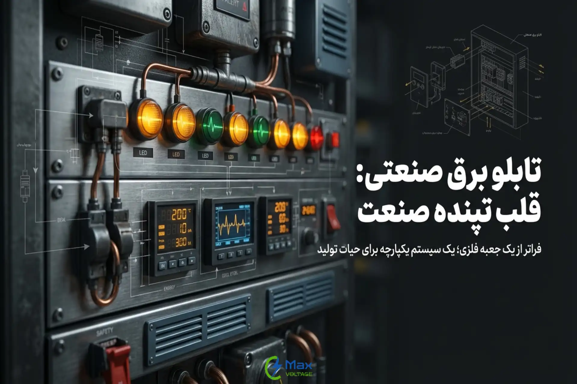 تجهیزات لازم برای تابلو برق صنعتی
