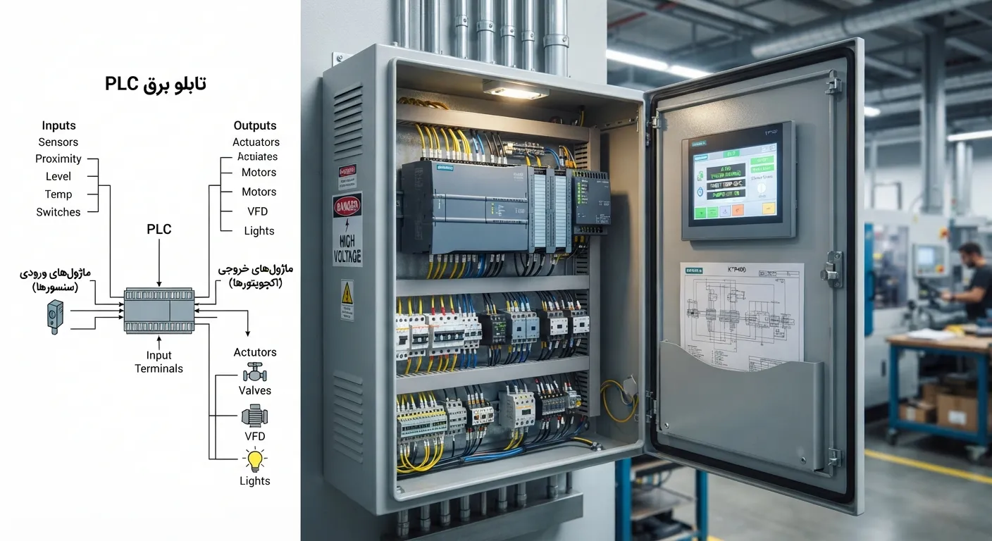 تابلو برق PLC چیست؟